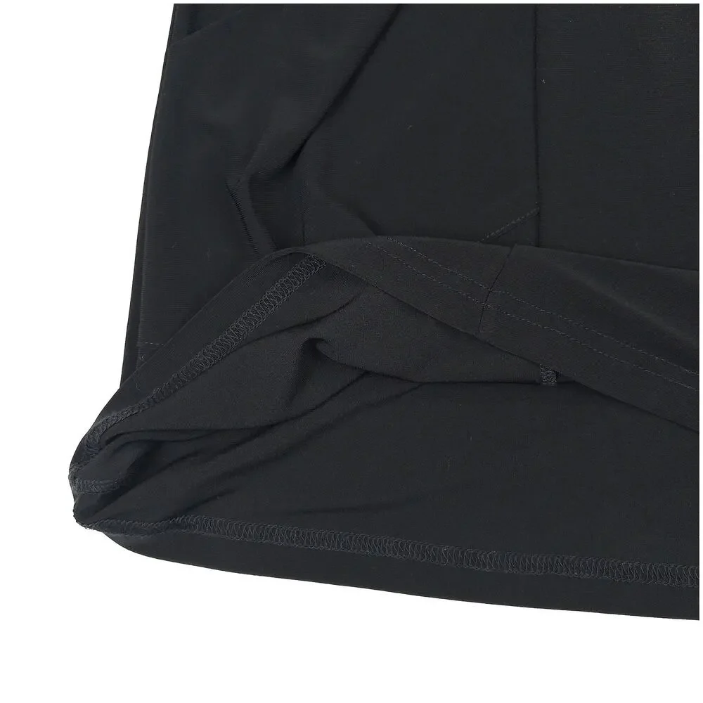 Joseph Ribkoff Sleeveless Cowl Neck Tunic Womens 6 Black A-Line Pockets